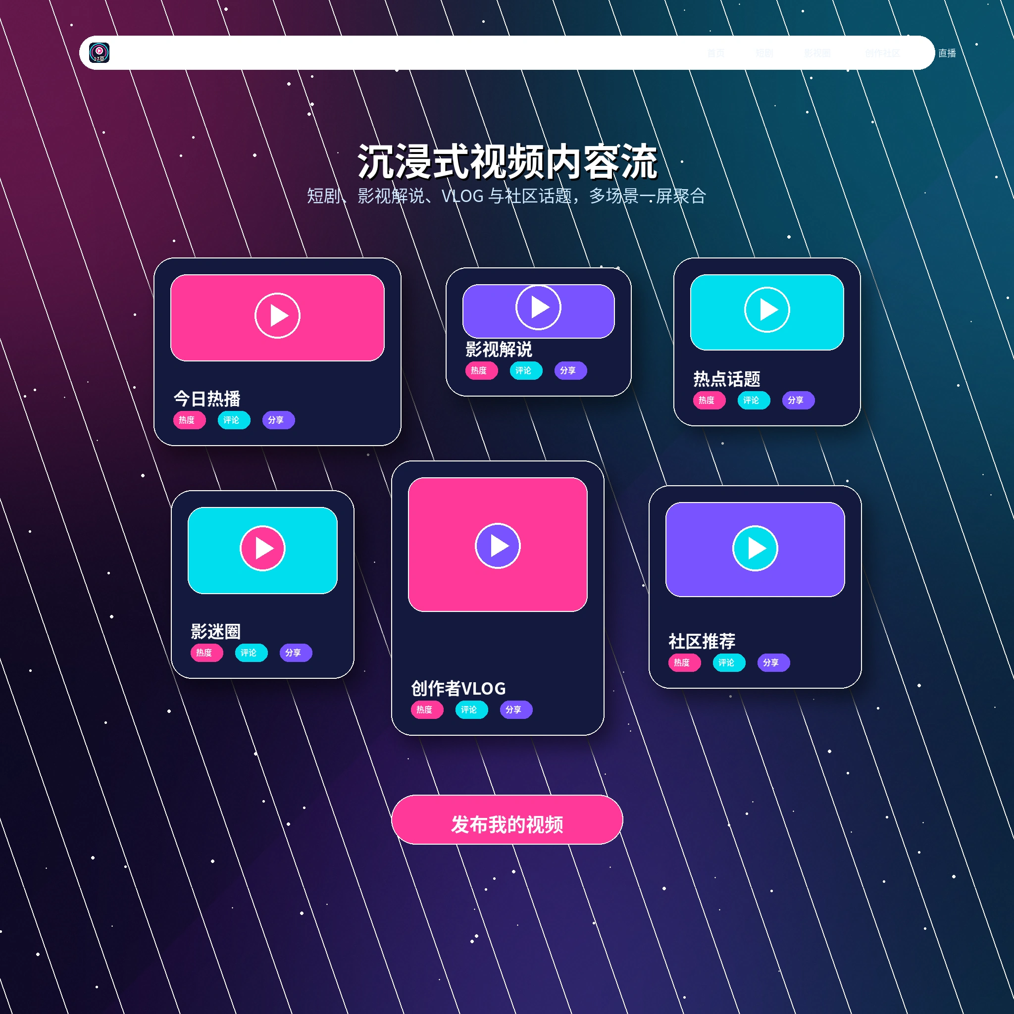 17c影像动态与创作者内容展示